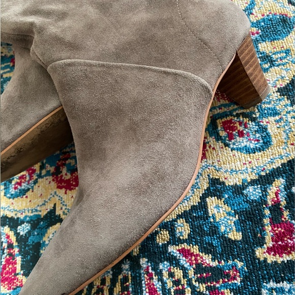 Rare find 🖤 SILENT D Tenny Tall Boots. Suede Taupe. Size 40 - Picture 9 of 13
